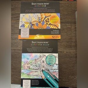 Spectrum Noir Colorista Marker and Watercolor Pad Set